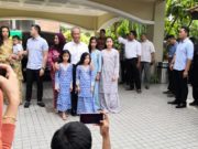 Sorakan gembira di kediaman Muhyiddin