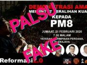 Kelab Penyokong Anwar juga nafi ada demonstrasi peralihan kuasa malam ini