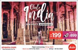 Ahmedabad laluan terbaharu AirAsia
