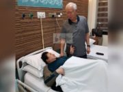 Rosmah dimasukkan ke hospital malam tadi