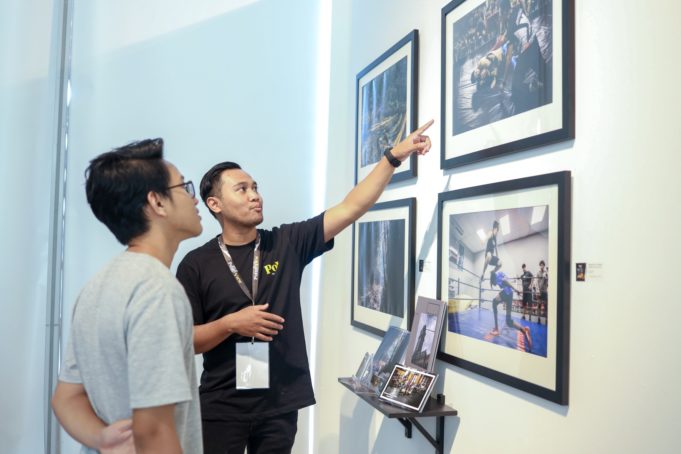 SALAH satu karya fotografi dokumentari dipamerkan. Gambar IKHSAN / UITM