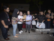 PM ke 8 Jamu Makanan kepada Pengamal Media Yang Bertugas