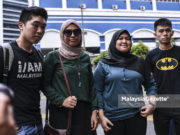 Fadiah bersama tiga individu diambil keterangan di IPD Dang Wangi