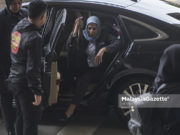 Latheefa Koya, Najib Razak di Kandang Mahkamah