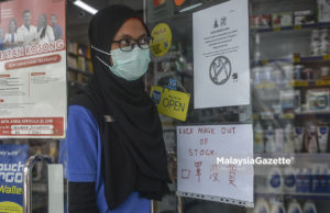 ‘Ada topeng muka naik 100 peratus’