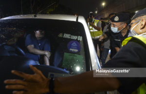 Hari Kedua OPS Covid-19 di Jalan Ampang ‘Perintah Kawalan Pergerakan’