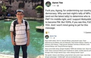 Lelaki hina Agong ditangkap