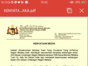 Cadangan bubar ditolak, Ketua Menteri Melaka perlu letak jawatan