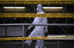 PKPD Polis, ATM Pasang ‘Kawat Duri’