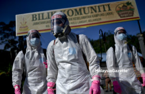 Ops Sanitasi Awam di Sungai Lui selesai
