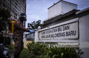 Cheras jalani proses nyah cemar