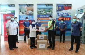 UTeM sumbang pelindung muka kepada sektor korporat, agensi kerajaan