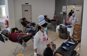 Pelajar UTeM derma darah musim PKP