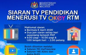 TV Pendidikan bersiaran mulai esok