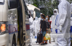 Petugas KKM Kenal Pasti dan Angkut ‘Kluster Tapak Binaan’