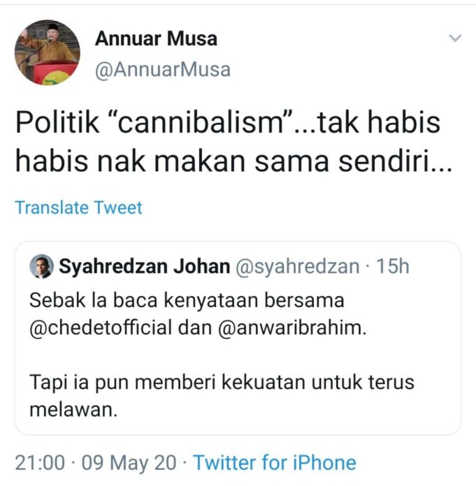 Twitter Annuar Musa