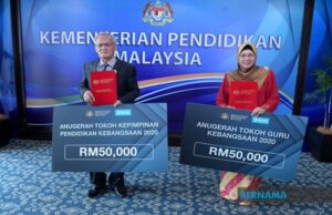 Bekas Guru Besar SK Jalan 3 Bandar Baru Bangi dinobat Tokoh Guru Kebangsaan 2020
