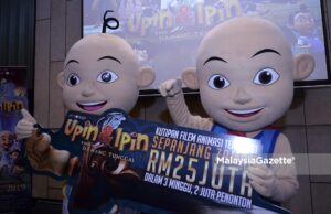 Upin dan Ipin dipilih promosi barangan Malaysia