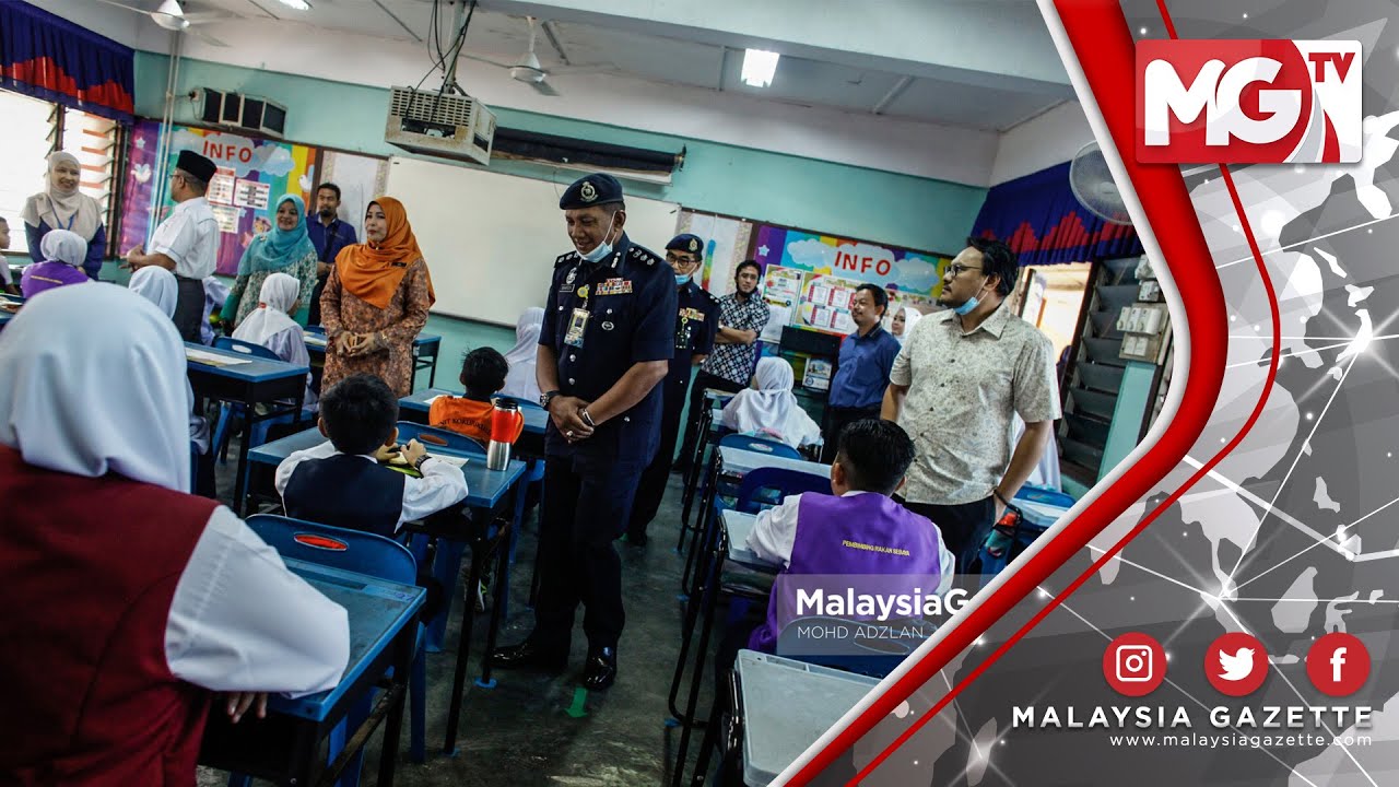 TERKINI : Polis Shah Alam Pantau Semua Sekolah-Sekolah 