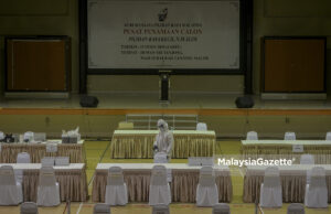 Dewan Sri Tanjung Disanitasi #PRKSlim