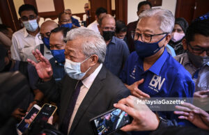 Bung Moktar, Hajiji mengadap TYT Sabah di Istana Negeri