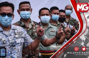 PRN SABAH : Kakitangan TLDM Keluar Mengundi, Patuh SOP