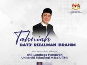 Rizalman dilantik Ahli Lembaga Pengarah UiTM