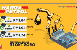 Harga runcit bahan bakar kekal