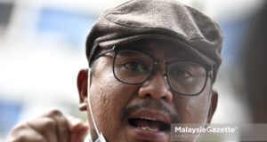 Bersatu Armada Youth Information Chief Mohd Ashraf Mustaqim Badrul Munir. PIX: FAREEZ FADZIL / MalaysiaGazette / 14 OCTOBER 2020. Asyraf Wajdi Dusuki UMNO court cluster