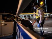 Persiapan Awal PDRM di Sekatan Jalan Raya Op COVID-19 #PKPB