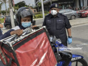 Pemandu e-hailing jangan hantar makanan lebih pukul 10 malam – Polis