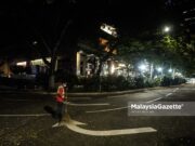 Suasana Ibu Kota Kuala Lumpur Lengang Ketika Malam #PKPB