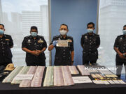 Polis Sentul Rampas Wang Tunai Dari Kes Samun Lebih RM1 Juta