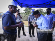 Menteri Alam Sekitar dan Air Tinjau Loji Rawatan Air Sungai Selangor