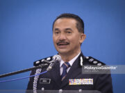 Peragut patah kaki jatuh longkang diberkas
