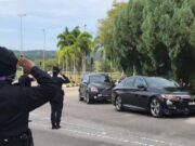 PM menghadap Agong di Istana Abdulaziz