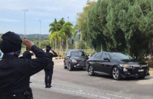 PM menghadap Agong di Istana Abdulaziz