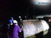 Kerja pembaikan paip selesai, bekalan air disalur mulai jam 2 petang ini