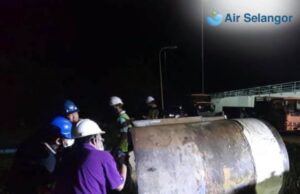 Kerja pembaikan paip selesai, bekalan air disalur mulai jam 2 petang ini