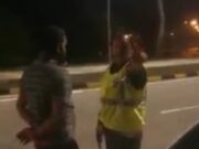 Empat lelaki ditahan halang tugas penjawat awam di Plaza Tol Slim River