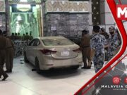 Kereta rempuh Masjidil Haram, pemandu pakai ihram ditahan