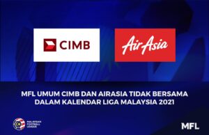 Liga M 2021: CIMB, AirAsia tarik diri sebagai penaja