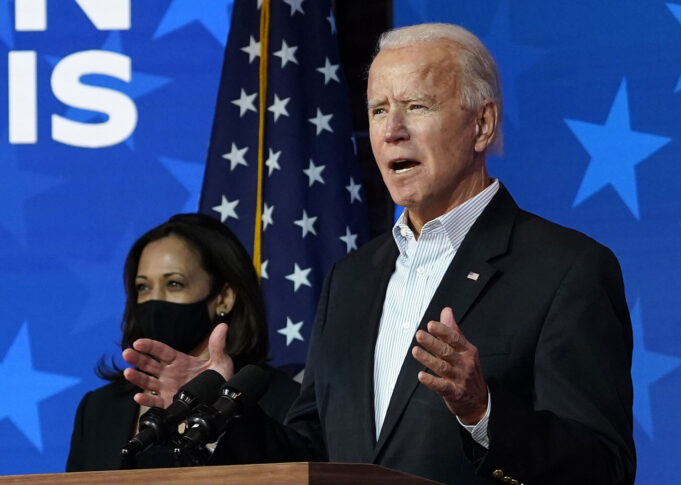 Democratic Presidential Nominee Joe Biden Makes A Statement In Wilmington