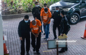 Tiga anggota polis direman, disyaki minta rasuah