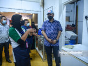 Annuar Musa Lawat Warung Makan Sahabat Milik Mak Wan
