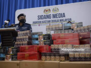 Sindiket pindah rokok seludup dari kontena ‘terbang’ tumpas