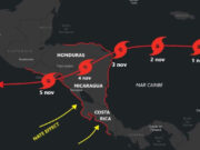 Nicaragua diancam taufan Eta