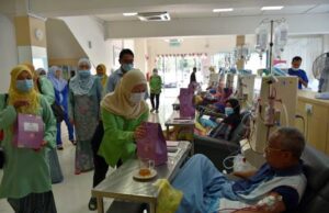 Pelitawanis TNB sumbang 25 unit mesin dialisis