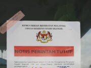 Kilang sarung tangan diserbu JTK diarah tutup Notis Perintah tutup