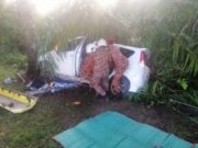 Remaja, bapa maut selepas kereta langgar pokok